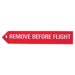 National Aerospace Standard NAS1756-12 Red-White 12" Remove Before Flight Streamer